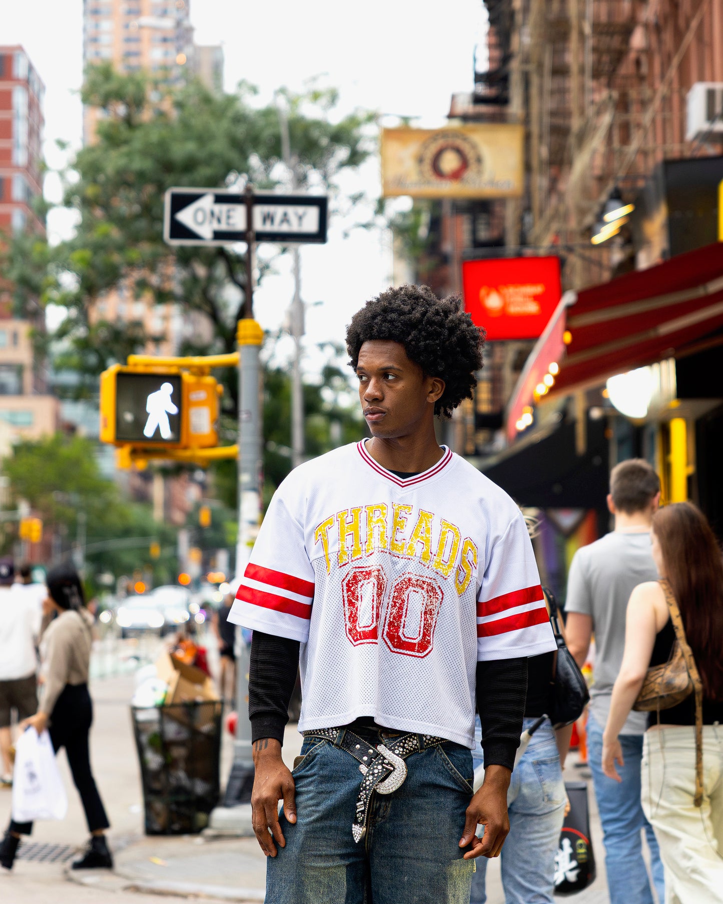 "Threads" Athletic Jersey