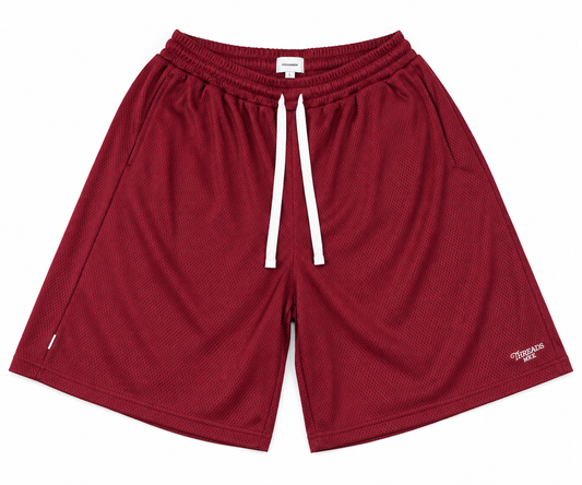 Milwaukee Mesh "Burgundy" Shorts