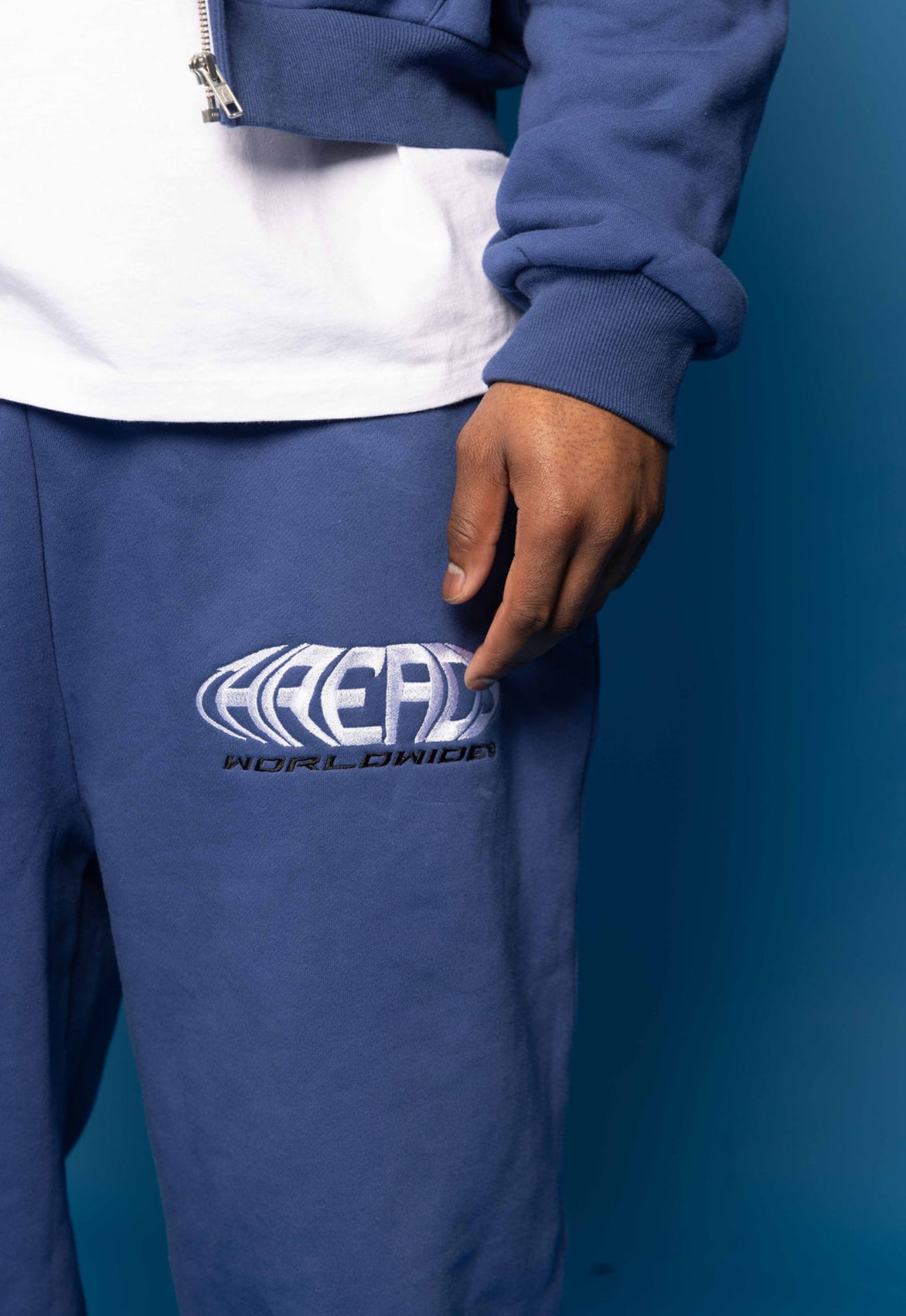 Worldwide "V2" Blue Sweats