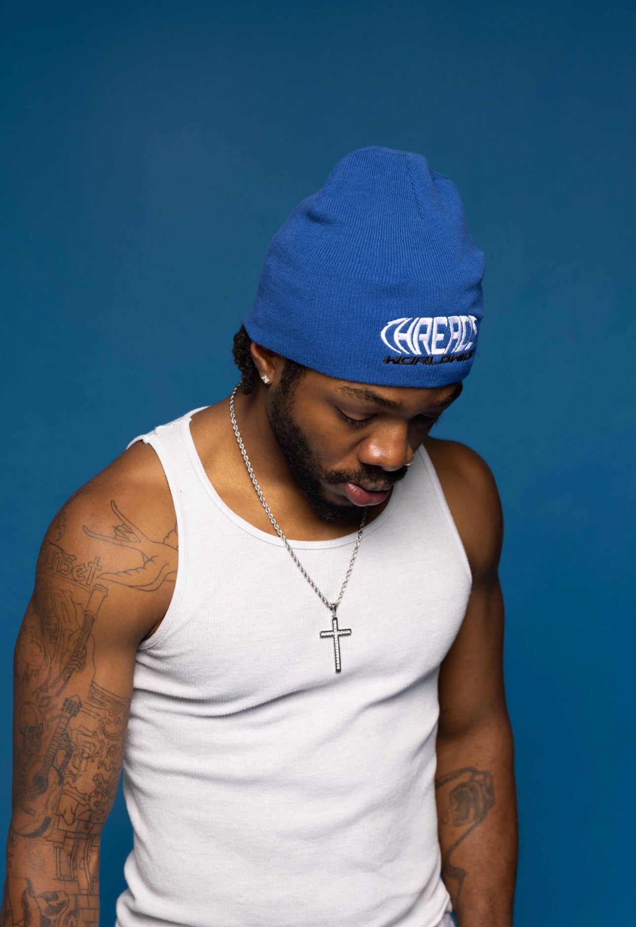 Uncommon Worldwide Blue Beanie
